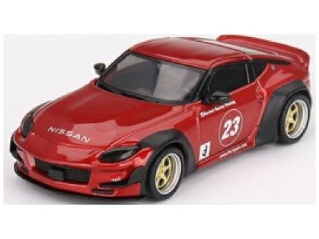 Nissan Z Pandem Passion Red (LHD) 1:64 Scale MINI GT Diecast Model-MINI GT-Diecast Model Centre