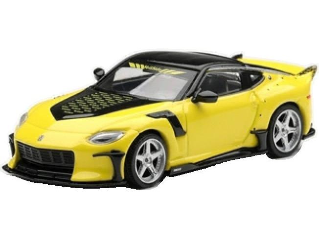 Nissan Z Veilside FFZ400 Ikazuchi Yellow (LHD) Blister Packaging 1