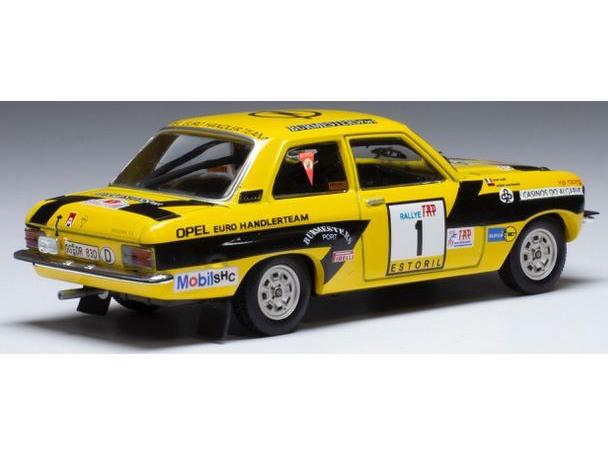 Opel Ascona A #1 Opel Euro Handlerteam Rally Portugal 1974 A.Warmbold/J.Todt 1:43 Scale IXO Diecast Model Car-IXO-Diecast Model Centre