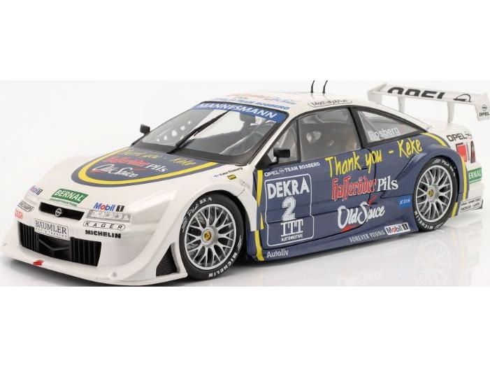 Opel Calibra V6 4x4 DTM Hockenheim 1995 Keke Rosberg #2 'Thank you Keke' 1:18 Scale Werk83 Diecast Model Car-Werk83-Diecast Model Centre