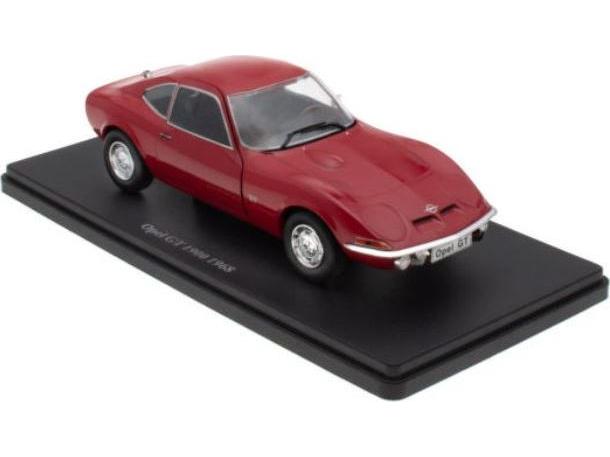 Opel GT 1900 1968 Red 1:24 Scale Unbranded Diecast Model Car-Unbranded-Diecast Model Centre