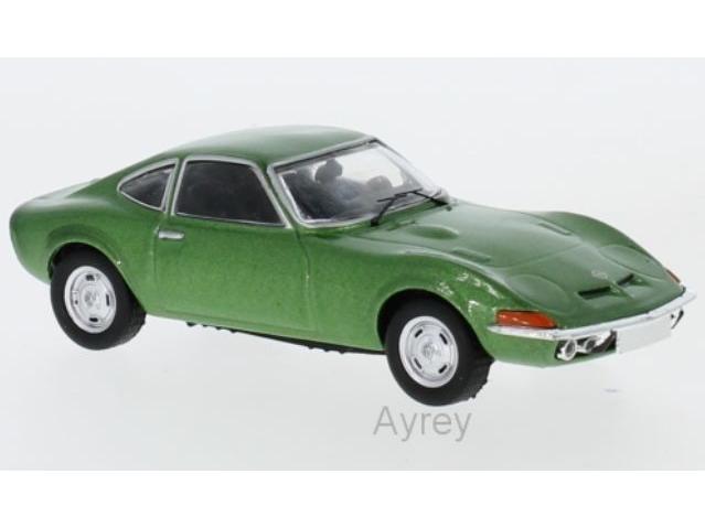Opel GT Metallic Green 1969 1:43 Scale IXO Diecast Model Car-IXO-Diecast Model Centre