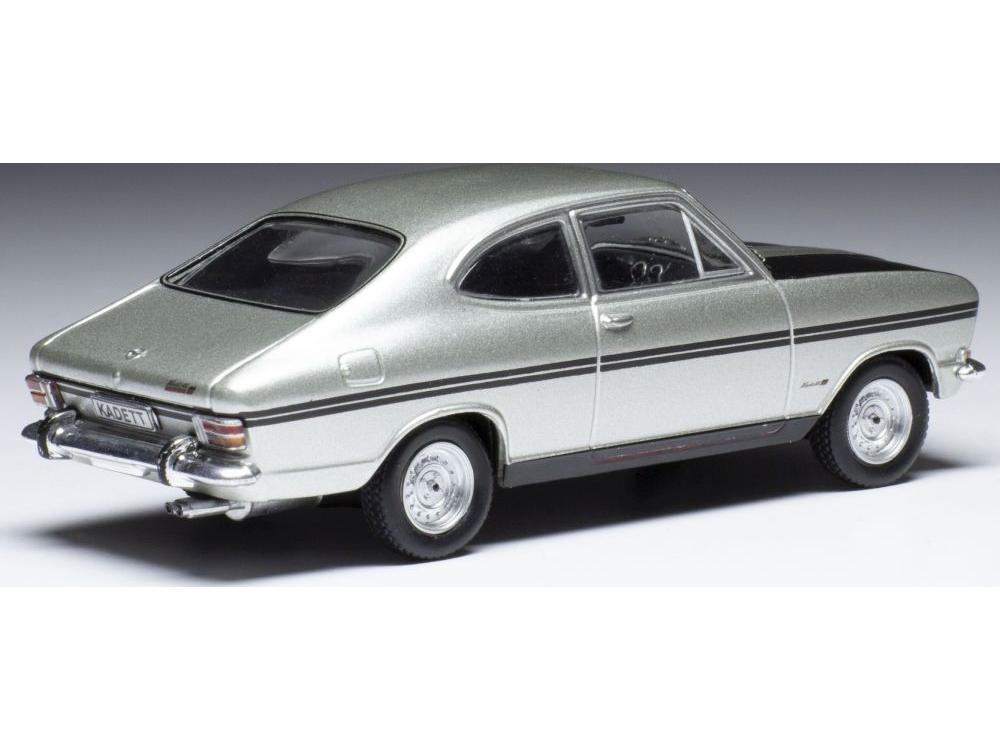 Opel Kadett B Coupe Rallye Silver 1966 1:43 Scale IXO Diecast Model Car-IXO-Diecast Model Centre