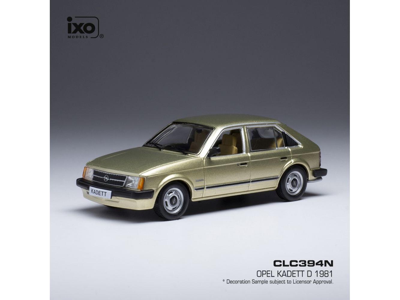 Opel Kadett D Metallic Beige 1981 5-Turer 1:43 Scale IXO Diecast Model Car-IXO-Diecast Model Centre