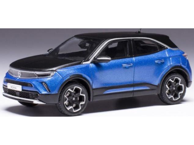 Opel Mokka-e Metallic Blue 2020 1:43 Scale IXO Diecast Model Car-IXO-Diecast Model Centre