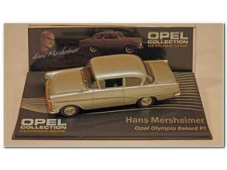 Opel Olympia Rekord P1 Silver 1:43 Scale Unbranded Diecast Model-Unbranded-Diecast Model Centre