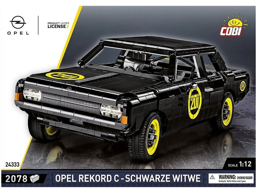 Opel Record C-Schwarz Youngtimer (2078 pcs) Cobi Brick Build Kit-Cobi-Diecast Model Centre