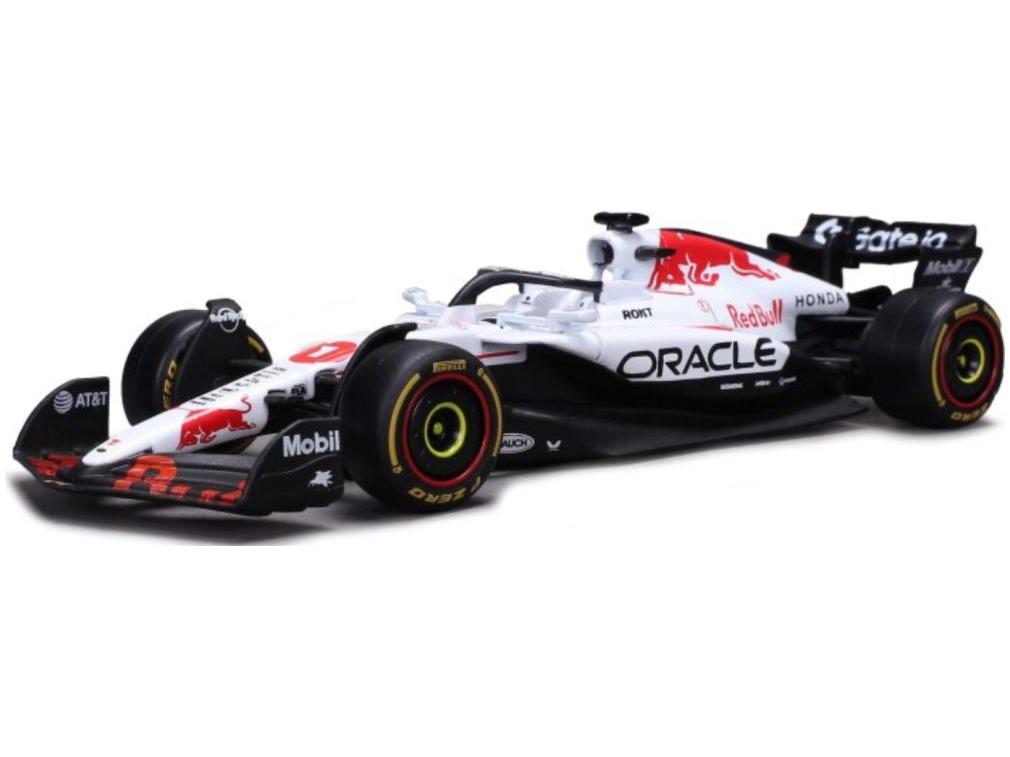 Oracle Red Bull RB21 #1 1st F1 Japanese GP 2025 Max Verstappen w/Case + Helmet 1:43 Scale Diecast Model Car – Bburago-Bburago-Diecast Model Centre