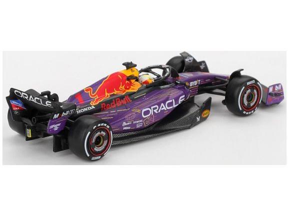 Oracle Red Bull Racing RB19 #1 Max Verstappen 2023 F1 2023 Las Vegas GP Winner 1:64 Scale MINI GT Diecast Model Car-MINI GT-Diecast Model Centre