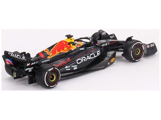 Oracle Red Bull Racing RB19 #1 Winner F1 Bahrain GP 2023 Max Verstappen - 1:64 Scale Diecast Model Car-MINI GT-Diecast Model Centre