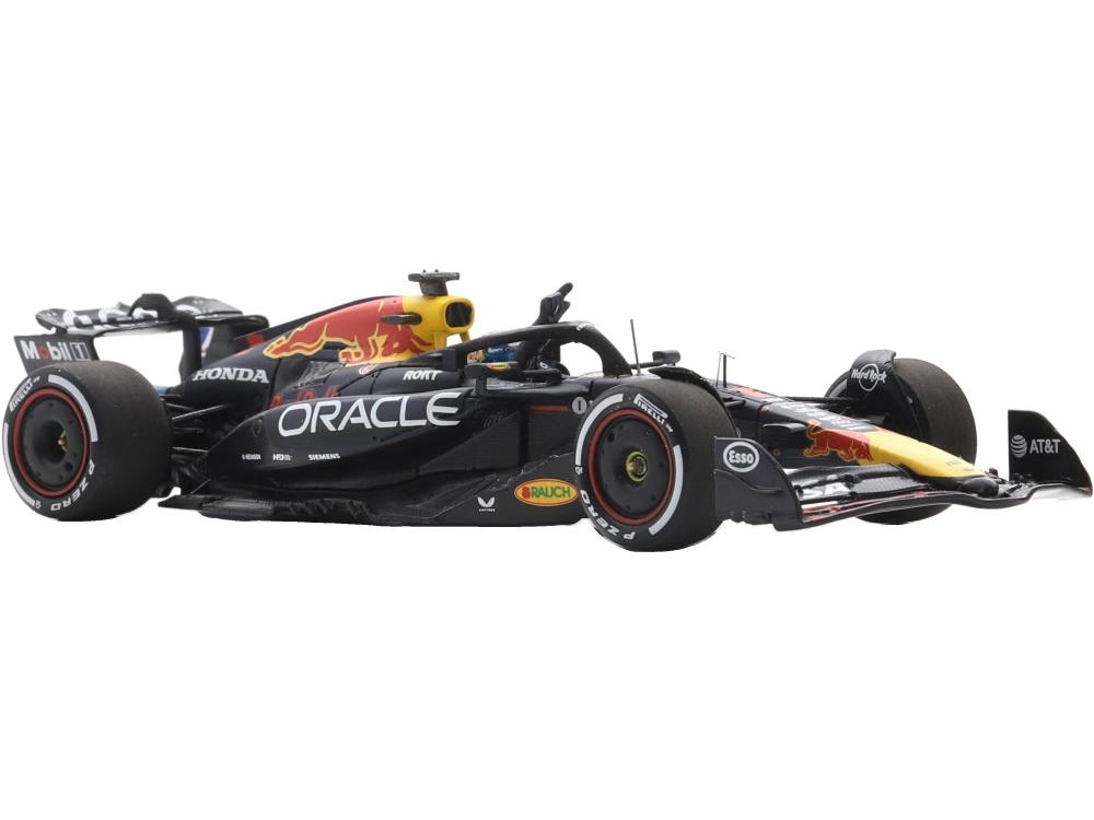Oracle Red Bull Racing RB21 #1 Winner F1 Italian GP 2025 Vestappen Oracle 50 Wins w/Pit Board 1:43 Scale Resin Car – Spark-Spark-Diecast Model Centre