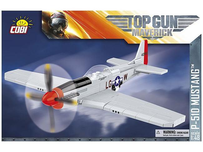 P-51D Mustang Top Gun (145 pcs) Cobi Brick Build Kit-Cobi-Diecast Model Centre