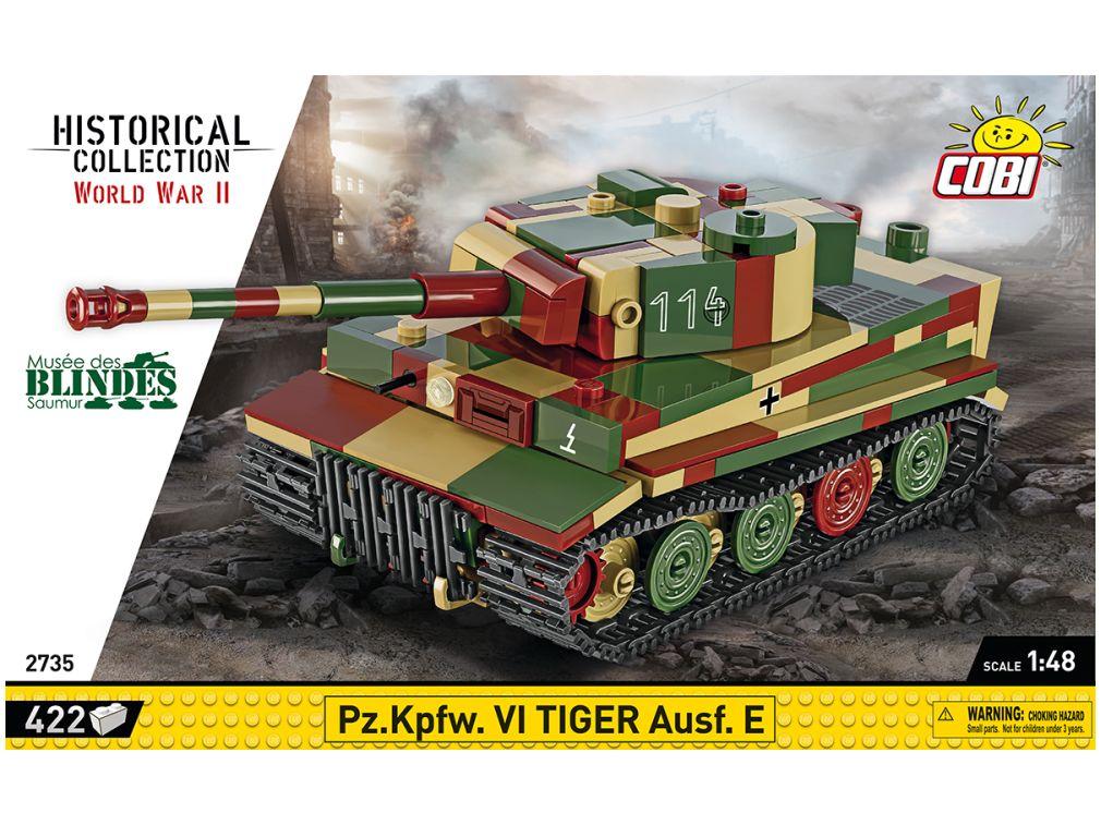 P.Z. KPFW VI Tiger AUSF.E WWII Cobi Brick Build Kit-Cobi-Diecast Model Centre