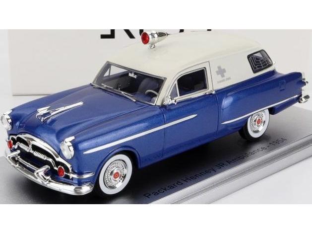 Packard Henney JR Ambulance Blue/White 1954 1:43 Scale Kess Resin Model-Kess-Diecast Model Centre