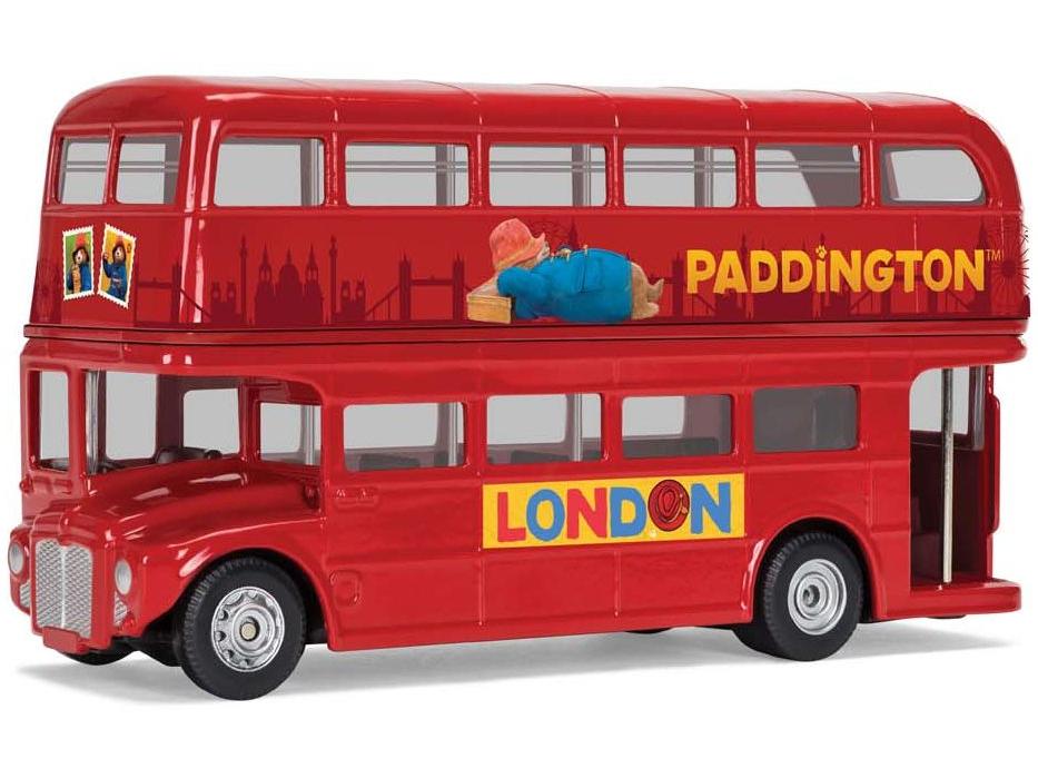 Paddington London Bus and Figurine 1:64 Scale Corgi Diecast Model-Corgi-Diecast Model Centre