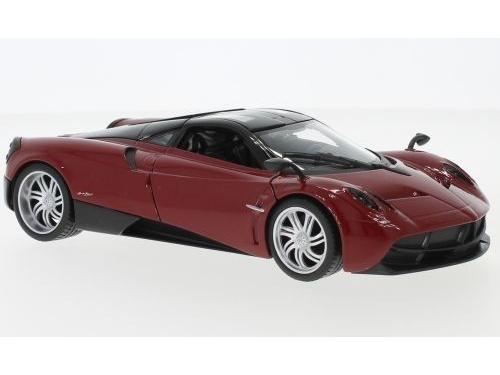 Pagani Huayra Dark Red 1:24 Scale Welly Diecast Model-Welly-Diecast Model Centre