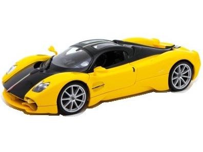 Pagani Utopia Yellow/Black 1:24 Scale Diecast Car – Welly-Welly-Diecast Model Centre