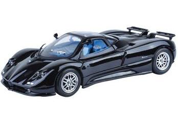 Pagani Zonda C12 Black 1:18 Scale Diecast Car – Motormax-Motormax-Diecast Model Centre