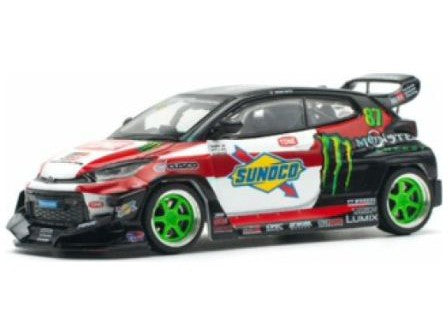 Pandem GR Yaris Daigo Saito 1:64 Model Car Pop Race 640106