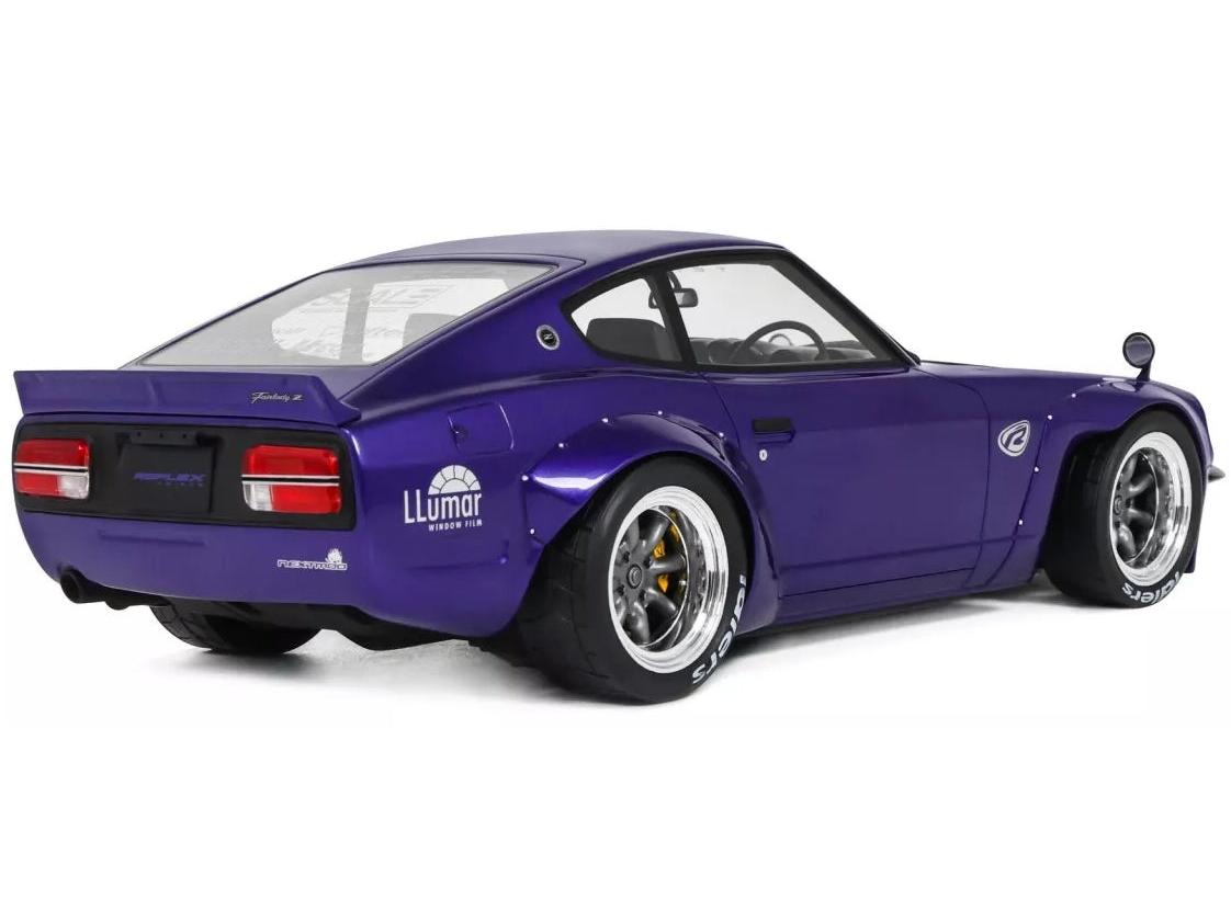 Pandem Nissan Fairlady Z Blue Metallic 2015 1:18 Scale Resin Car – OttOmobile-OttOmobile-Diecast Model Centre