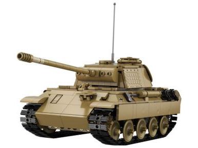 Panther Tank RC Function Equipment Included Brick Builder (907 pcs) Cada Kit-Cada-Diecast Model Centre