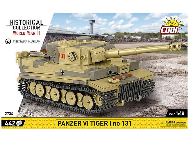 Panzer VI Tiger I #131 WWII Cobi Brick Build Kit-Cobi-Diecast Model Centre