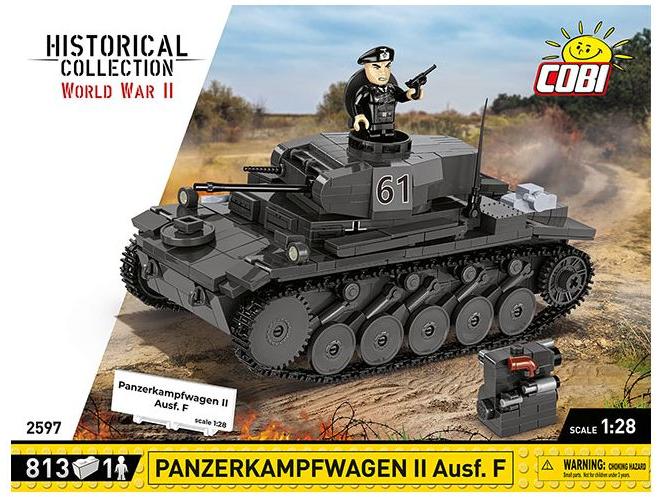 Panzerkampfwagen II Ausf WWII (812 pcs) Cobi Brick Build Kit-Cobi-Diecast Model Centre