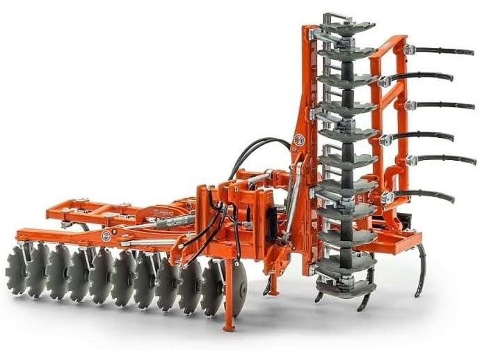Pasto Stel ST600 + MG-X550/22 Cultivator set 1:32 Scale Universal Hobbies Diecast Model-Universal Hobbies-Diecast Model Centre