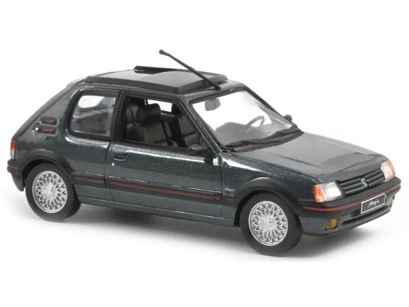 Peugeot 205 1.9 Magic Sorrento Green 1990 1:43 Scale Norev Diecast Model Car-Norev-Diecast Model Centre