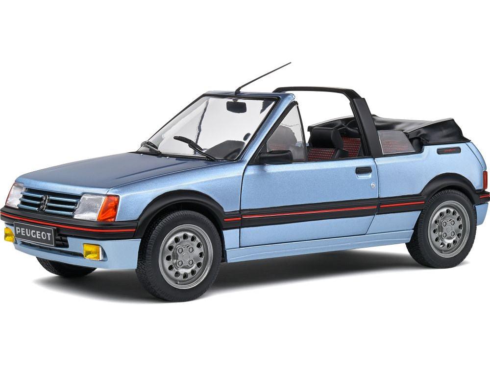 Peugeot 205 CTi 1989 Blue 1:18 Scale Solido Diecast Model-Solido-Diecast Model Centre