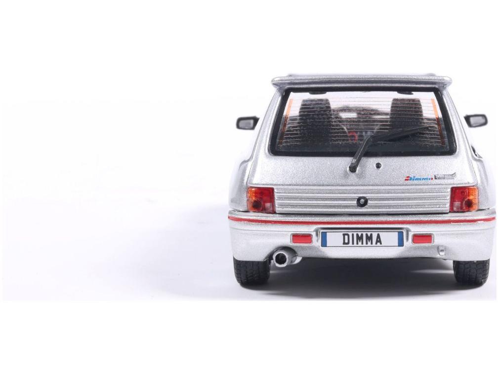 Peugeot 205 Dimma Gris Futura 1992 1:43 Scale Solido Diecast Model Car-Solido-Diecast Model Centre
