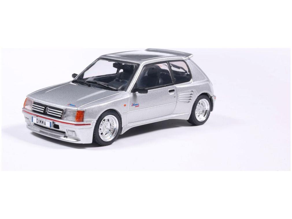 Peugeot 205 Dimma Gris Futura 1992 1:43 Scale Solido Diecast Model Car-Solido-Diecast Model Centre