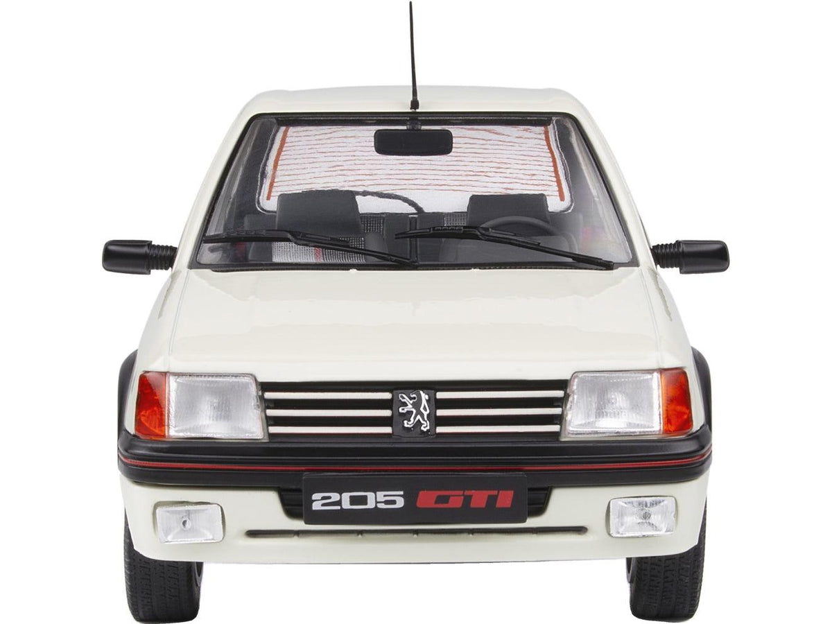 Peugeot 205 MK.1 GTI 1.9 Blanc Meije 1988 1:18 Scale Diecast Car – Solido-Solido-Diecast Model Centre