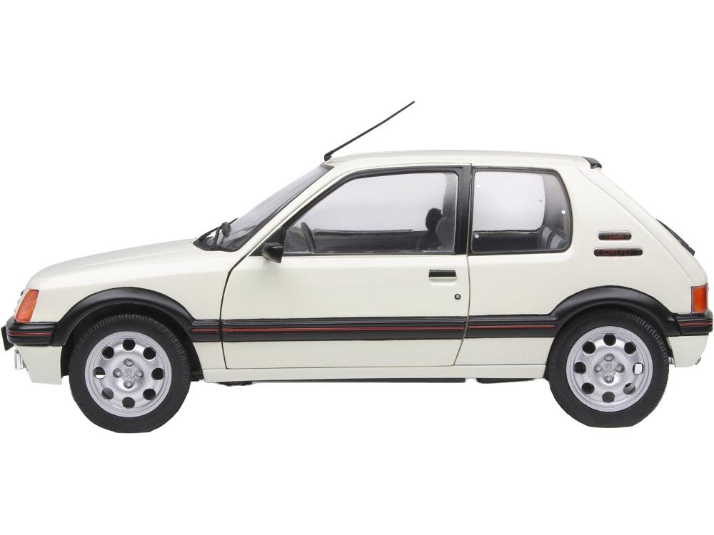 Peugeot 205 MK.1 GTI 1.9 Blanc Meije 1988 1:18 Scale Diecast Car – Solido-Solido-Diecast Model Centre