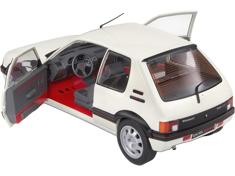 Peugeot 205 MK.1 GTI 1.9 Blanc Meije 1988 1:18 Scale Diecast Car – Solido-Solido-Diecast Model Centre