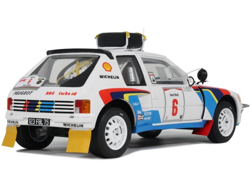 Peugeot 205 T16 #6 Timo Salonen Safari Rally 1985 1:18 Scale OttOmobile Resin Model-OttOmobile-Diecast Model Centre
