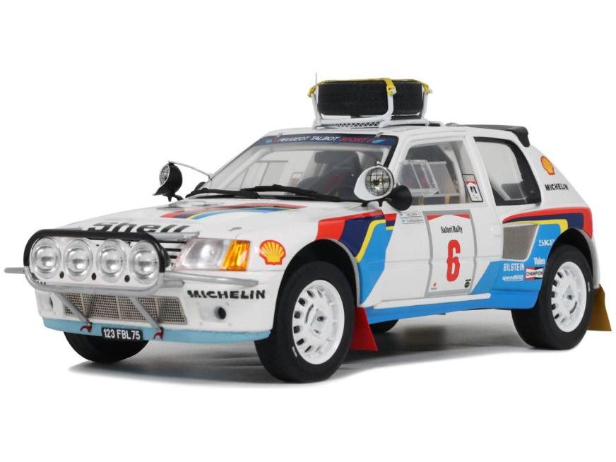 Peugeot 205 T16 #6 Timo Salonen Safari Rally 1985 1:18 Scale OttOmobile Resin Model-OttOmobile-Diecast Model Centre