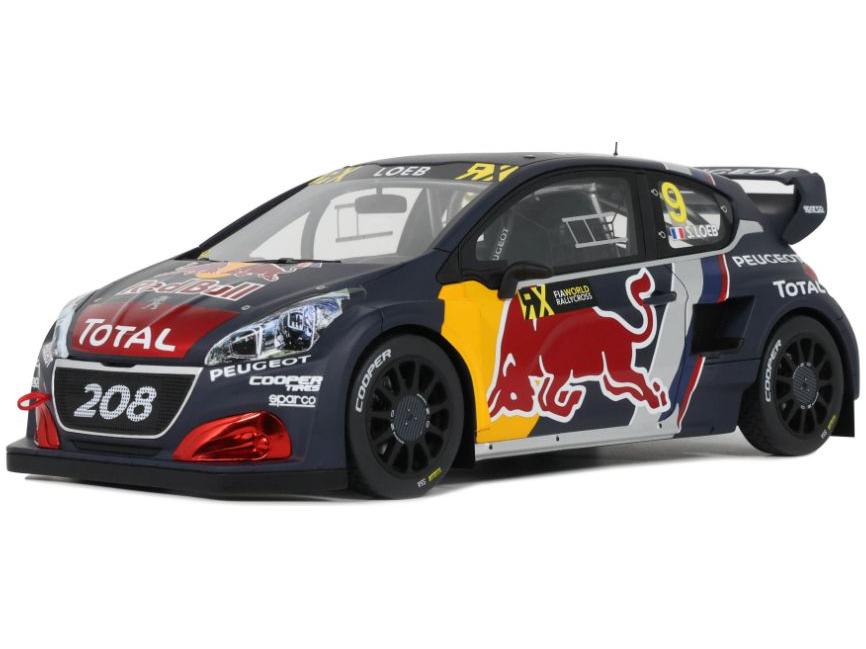 Peugeot 208 WRX S.Loeb Belgium GP 2018 1:18 Scale OttOmobile Resin Model-OttOmobile-Diecast Model Centre