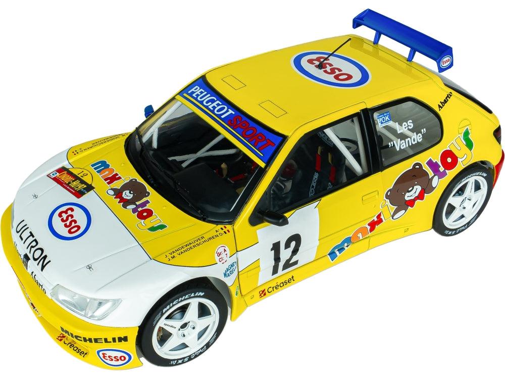 Peugeot 306 Maxi #12 Vandewauver J.M. Vanderschuren Rally Du Condroz 1997 1:18 Scale Diecast Car – Solido-Solido-Diecast Model Centre