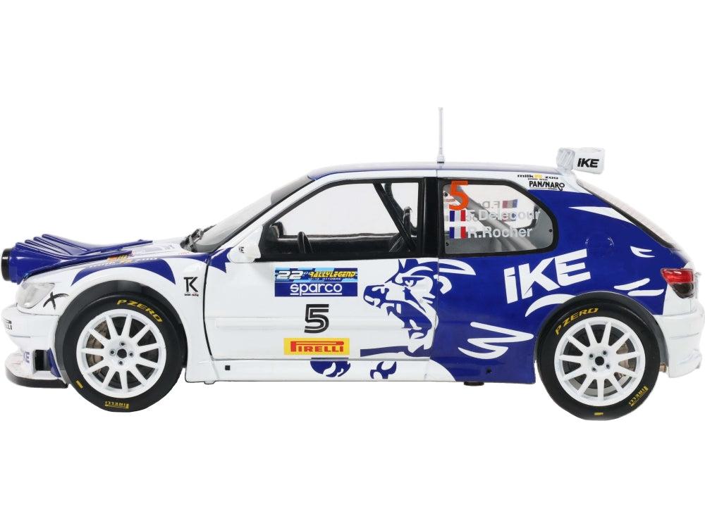 Peugeot 306 Maxi #5 Rallylegend 2024 Delecour/Roche 1:18 Scale Diecast Car – Solido-Solido-Diecast Model Centre