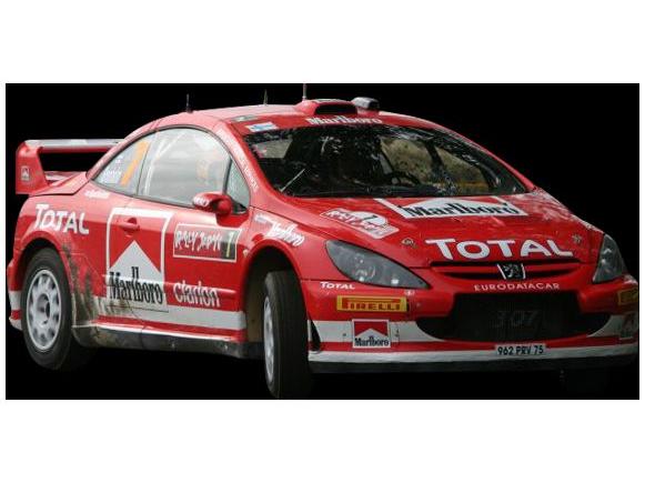 Peugeot 307 WRC Gronholm/Rautiainen Vainqueur Rallye Japon 2005