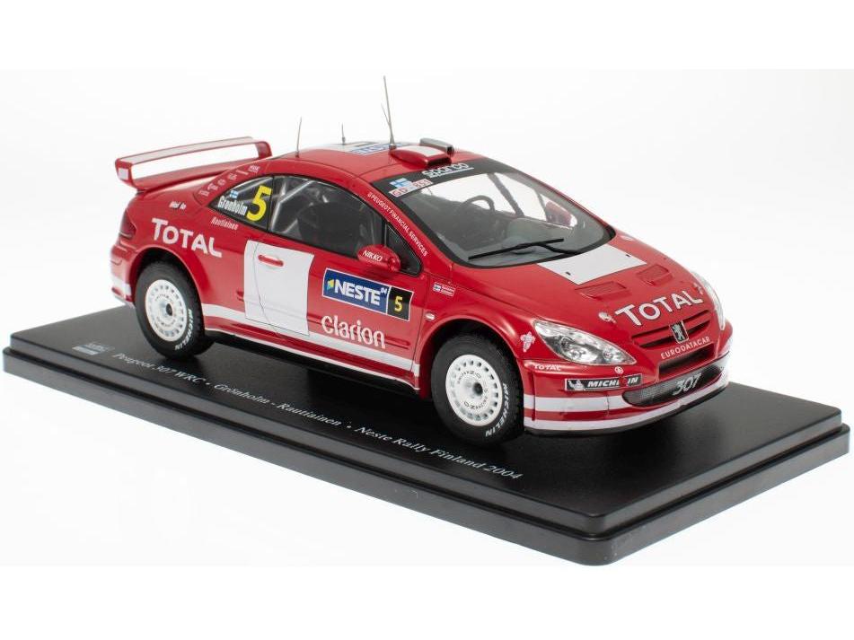 Peugeot 307 WRC Marcus Gronholm 2004 1:24 Scale Diecast Model-Unbranded-Diecast Model Centre