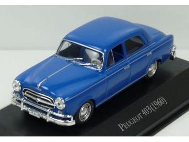 Peugeot 403 Blue 1960 Blue (Argentina Spec.) 1:43 Scale Diecast Model-Unbranded-Diecast Model Centre