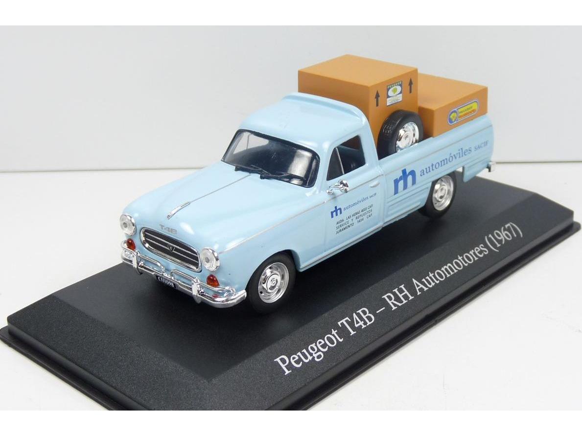 Peugeot T4B (1967) RH Automotores (Argentina Spec.) 1:43 Scale Diecast Model-Unbranded-Diecast Model Centre