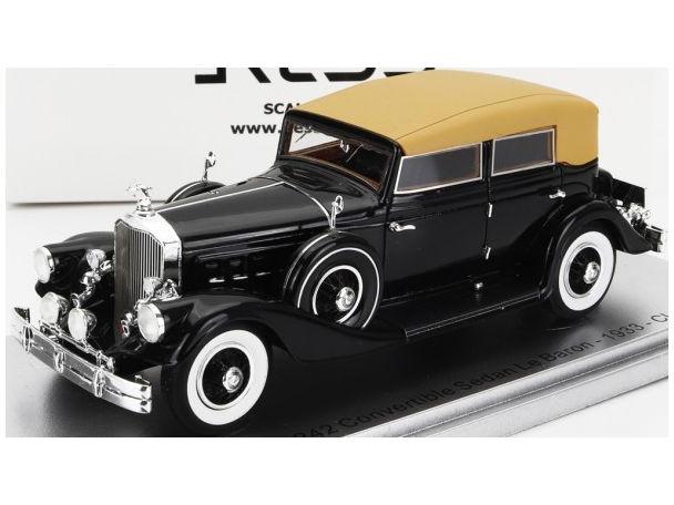 Pierce Arrow 124 Black Convertible Berline Sedan Le Baron Closed 1933 1:43 Scale Kess Resin Model-Kess-Diecast Model Centre