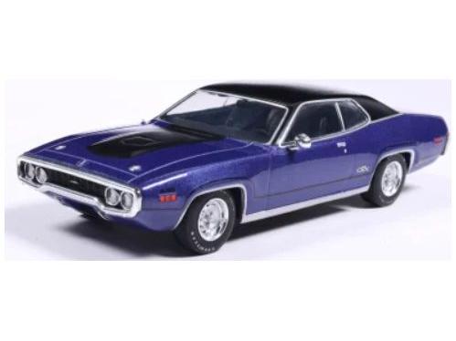 Plymouth GTX Runner Lilac 1971 1:43 Scale IXO Diecast Model Car-IXO-Diecast Model Centre