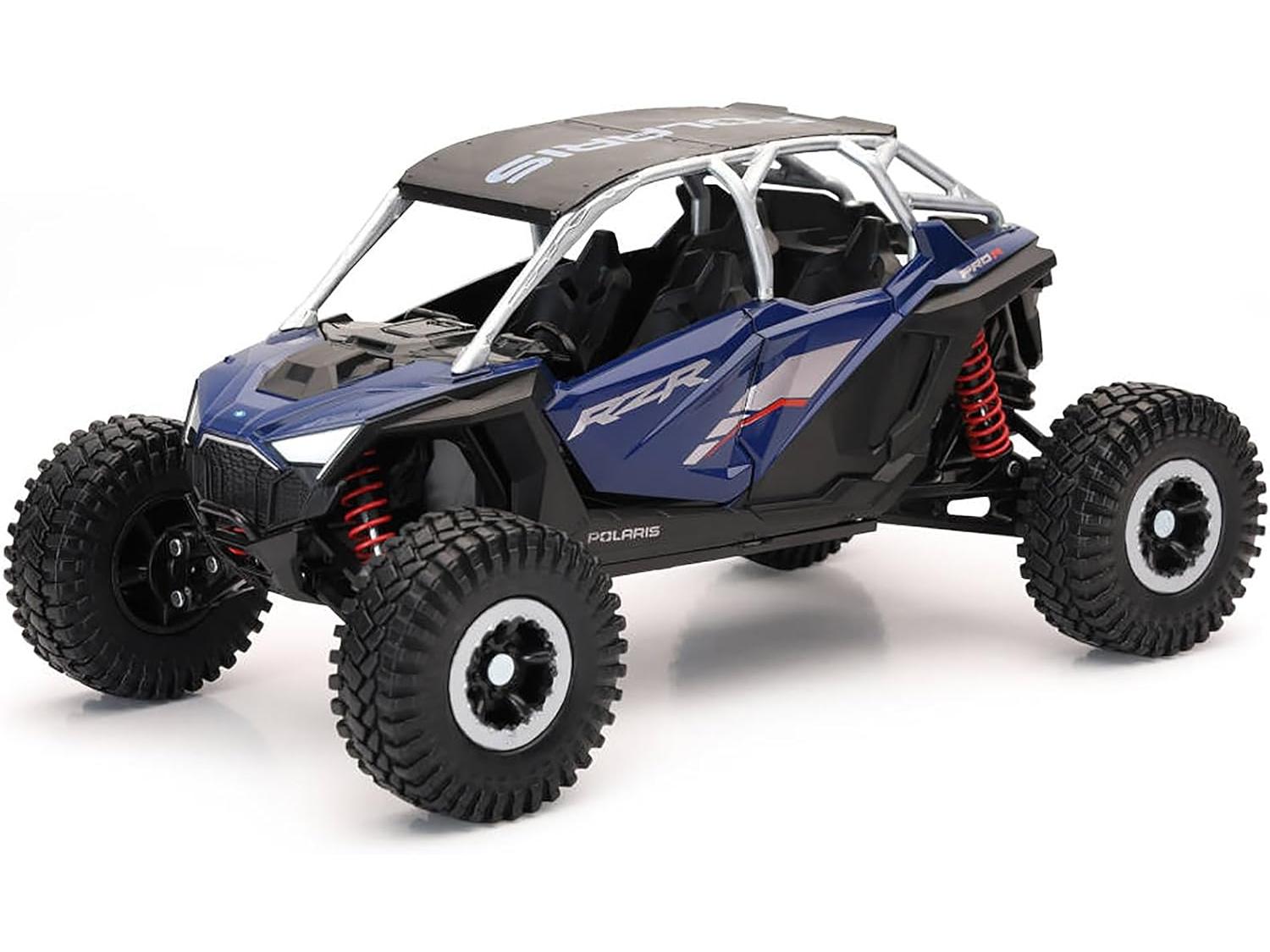 Polaris RZR Pro R 4 Rock Crawler Azur Chrystal 1:18 Scale NewRay Diecast Model Quad Bike-NewRay-Diecast Model Centre