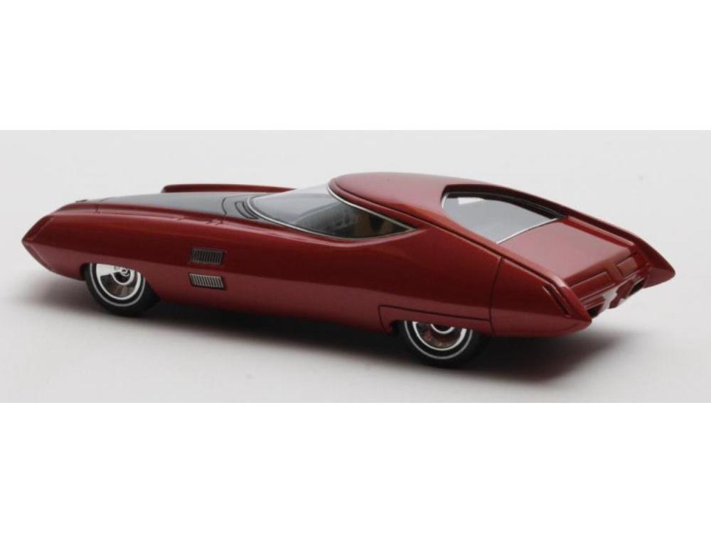 Pontiac Cirrus Concept Red Metallic 1969 1:43 Scale Matrix Resin Model Car-Matrix-Diecast Model Centre
