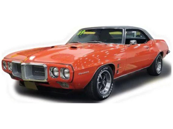Pontiac Firebird 400 Red 1969 1:43 Scale IXO Diecast Model Car-IXO-Diecast Model Centre