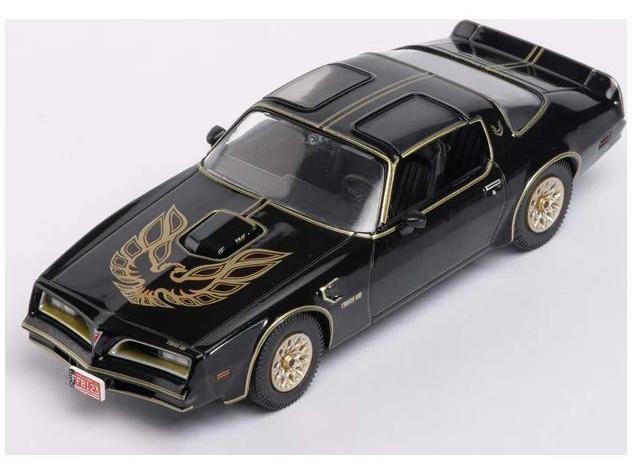 Pontiac Firebird Trans AM 1977 Black 1:43 Scale Diecast Model Car